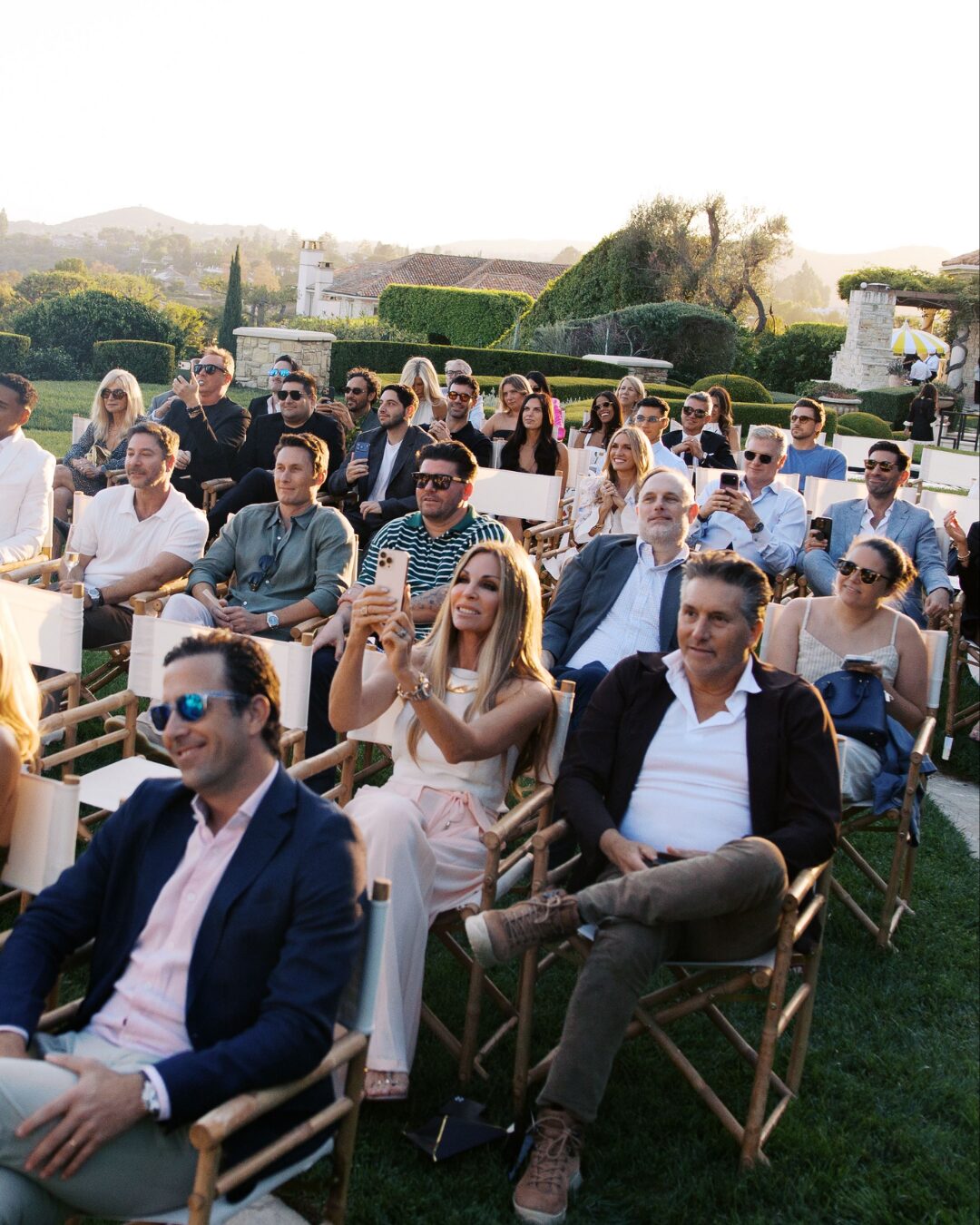 Guests seated for the ceremony at The Hollywood Reporter Los Angeles Power Broker Awards &mdash; produced by The SOCIETY Group.