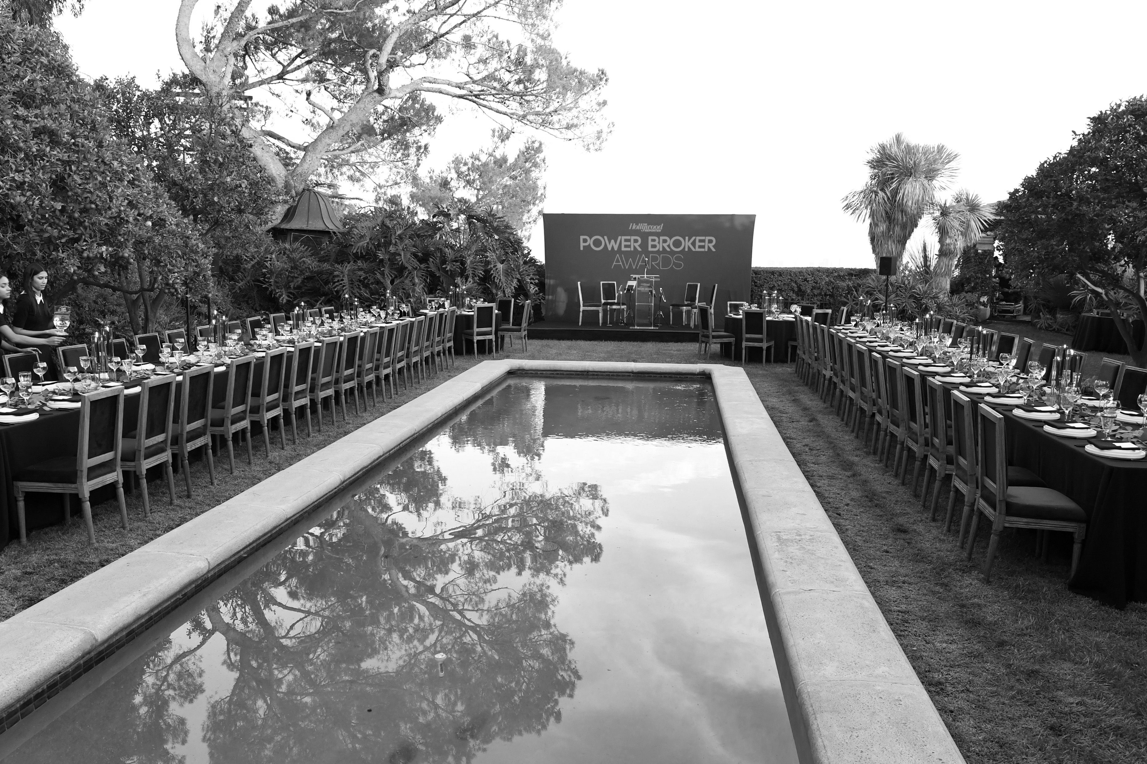 The Hollywood Reporter Power Broker Awards at Castillo Del Lago, Los Angeles &mdash; produced by The SOCIETY Group.